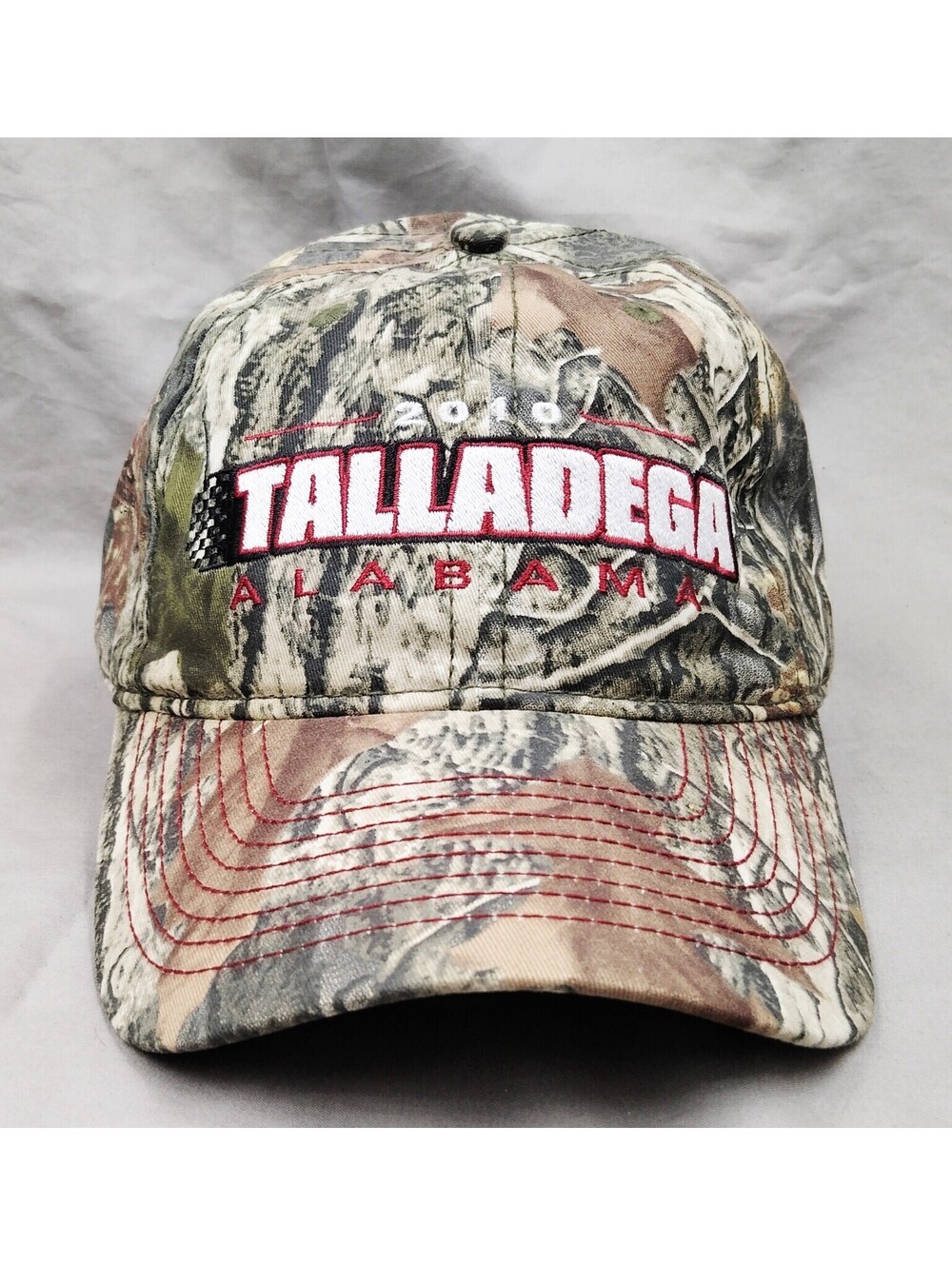 Talladega Superspeedway NASCAR Camo Camouflage Racing Hat Cap Alabama Adjustable